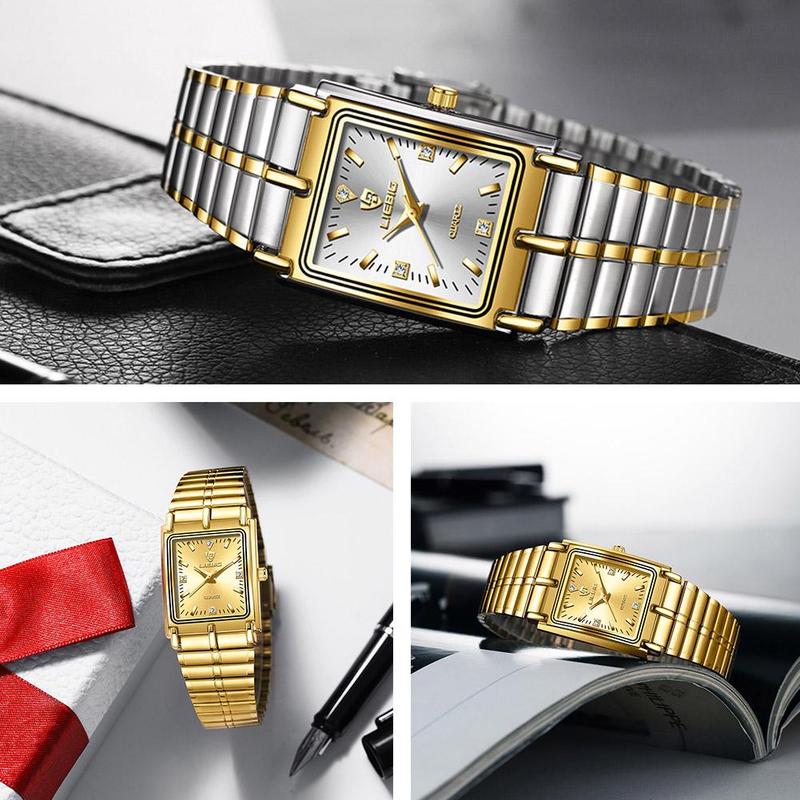 Product Introduction of Skmei Couple Watch Luxury Goldn Lovers Display Waterproof Quartz Steel Stainless Wristwatch Z4D2 22