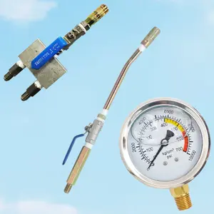 Dutec Waterproofing - Kran On-Off Single-Double/ Pressure Gauge/ Alat Ukur Tekanan