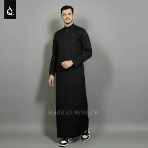 Jubah pria dewasa model polos - gamis pria dewasa terlaris - koko cowok model terbaru