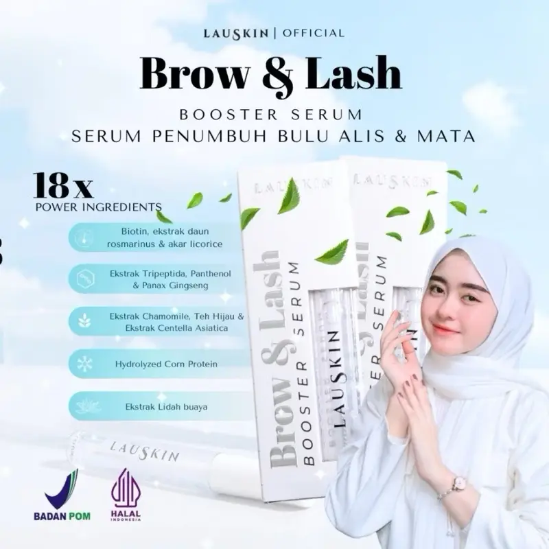 Serum Bulu Mata | Eyelash And Brow Serum Booster | Lauskin Beauty 1