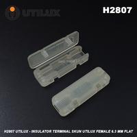 Gambar H2807 Utilux - Insulator Terminal Skun Utilux Female 6.3 mm Flat dari Ono Shop Kota Administrasi Jakarta Barat 3 Tokopedia