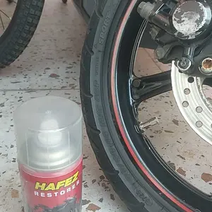 PROMO HAFEZ BUNDLING 2 RESTORER Digunakan Untuk Pengkilap Body Motor dan Penghitam Body Motor Aerosol 400ml Kendaraan Semprot Car kinclong Paint