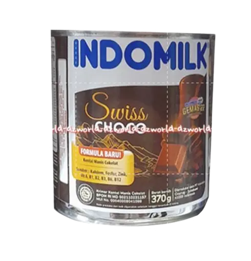 Indomilk Susu Kental Manis 370gr Swiss Coco Plain Coklat Kaleng Indomilk Putih Susu Krimer Susu Indo Milk Formula Baru Swisscoco Makanan Minuman 3