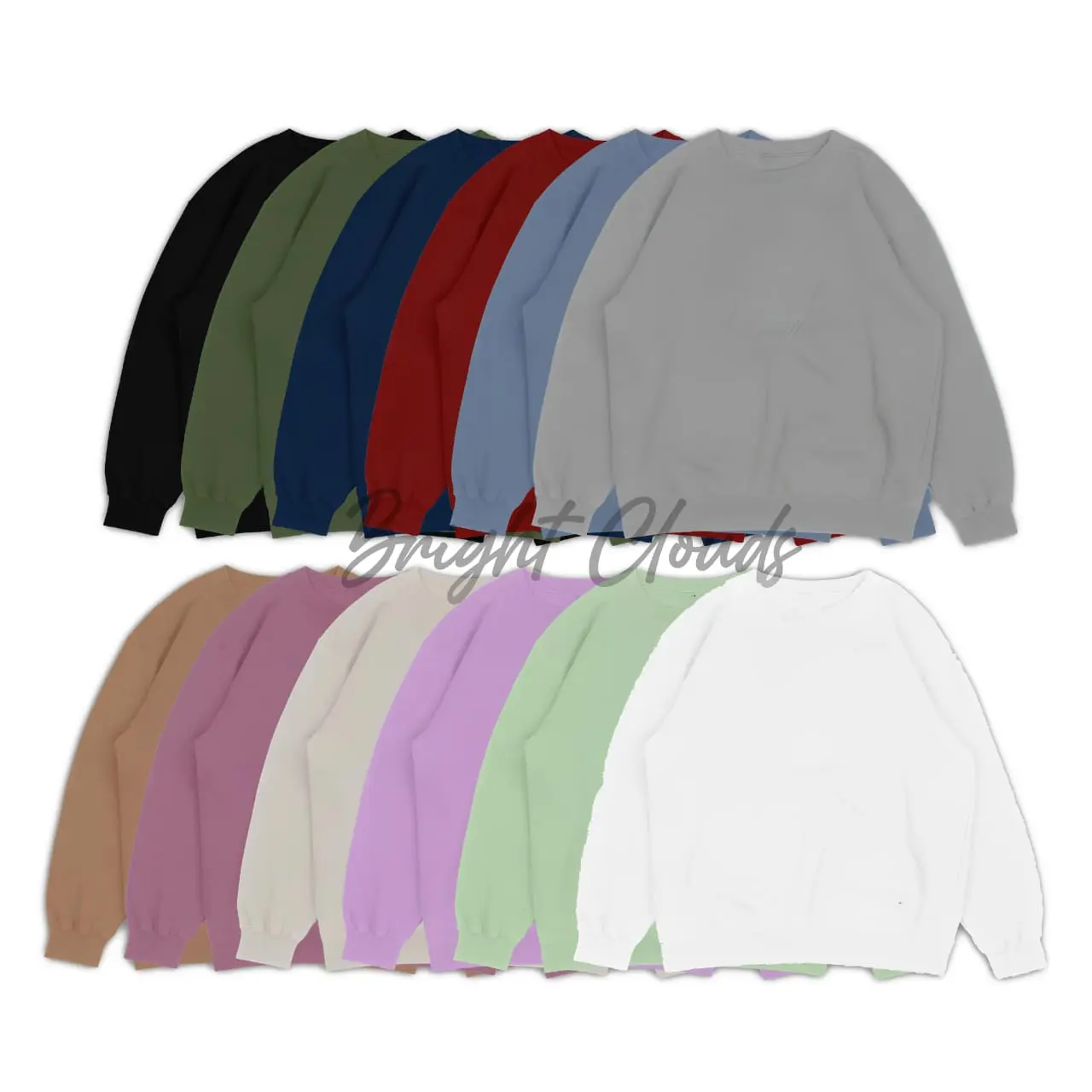 Swirer Crunex Anak UNISEK O Fleece Tebal 4-15 TAHUNriginal Premium