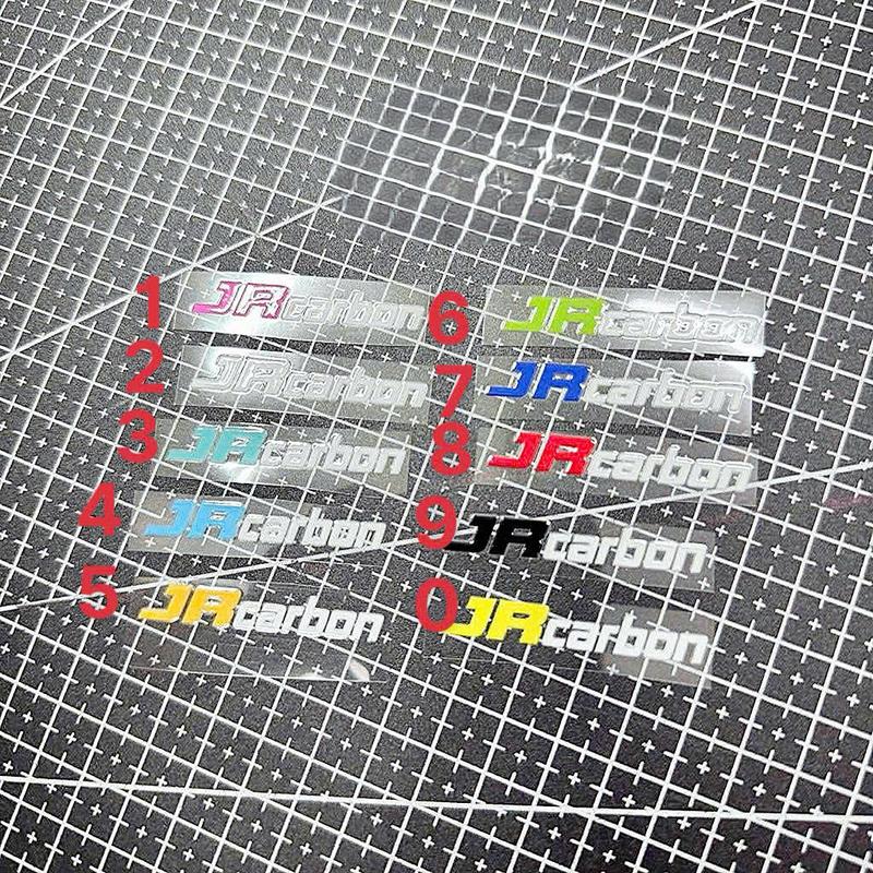 Tem Dán UV DTF JR Carbon nhiều Màu Thái Lan , Dán Trang Trí Xe máy , Tạo Điểm Nhấn