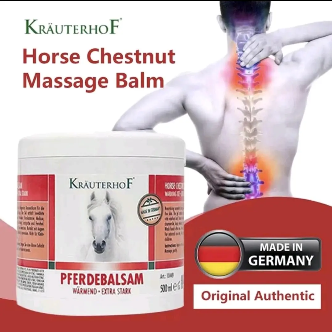 Made in German KrauterhoF Chestnut Balm Skincare Cream