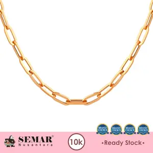 Kalung Emas Mini Thesya Korea Style Gold 10K Semar Nusantara