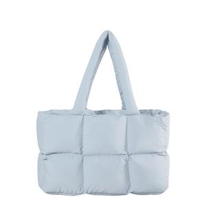 Bolso de hombro con borla y patrón de diamante, nuevo modelo 2026, versátil; bolso para chaqueta acolchada de otoño/invierno; bolso de estilo nube para mujer; gran capacidad