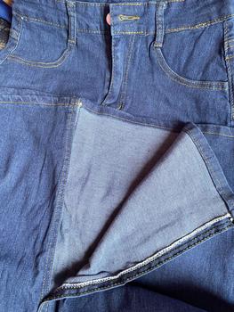 Product Review of 2212# Forking Denim Skirt Women Mid-Length High Waisted Hip Wrap Skirt from z**i 2
