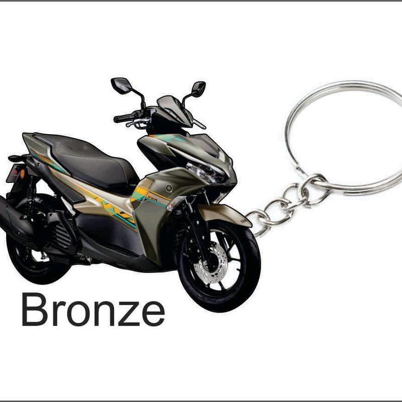 nvx 2024 bronze blue cyan navy 2d keychain - TikTok Shop Malaysia