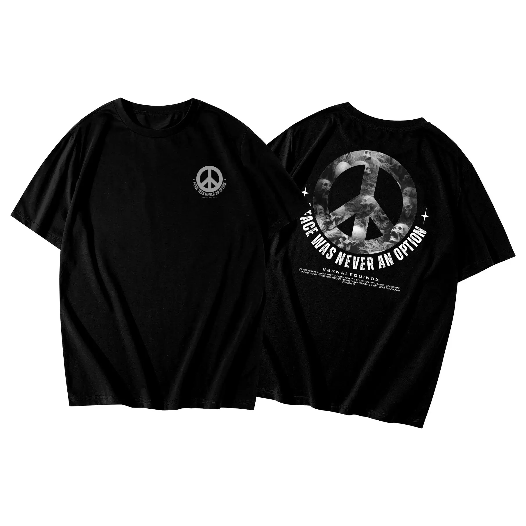 Kaos Distro Pria Wanita / Tshirt Lengan Pendek Cowok Cewek / Baju Distro Vernalequinox Adem Nyaman
