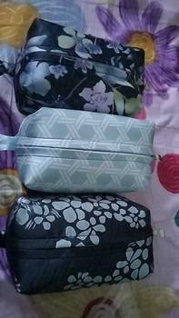 Product Review of Mukena aramny silk Najma Cicimukena 2 in 1 Travel dewasa  armany Printing premium laser cutting zipper  Motif from n**y 1
