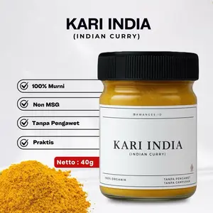 Kari Indian Bubuk - Indian Curry Asli Murni Organik 40g