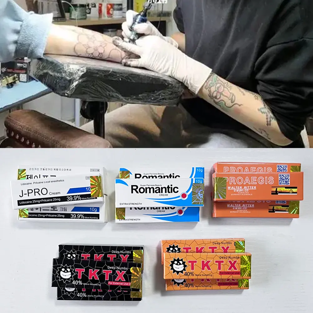 JPro JG More Numbing Tattoo Cream Semi Permanent 40%