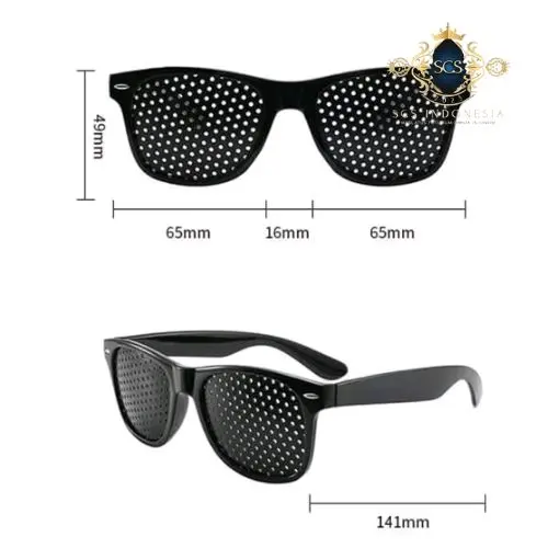 Kacamata Terapi Mata Minus Fokus Slinder Pinhole Glasses  Kesehatan - SCS.ID Eyewear 6