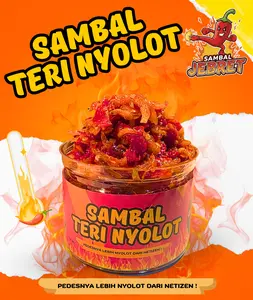 Sambal Jebret Sambal Teri Nyolot Cabe Merah