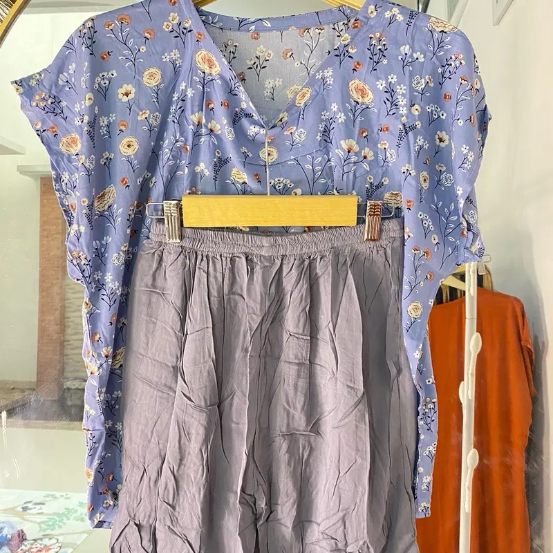 Babydol pendek Rayon Halus Jumbo muat LD 120 Wanita 2