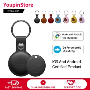 Mili Mitag anti-lost device, global positioning, available for Apple iOS and Android, pet key anti-lost locator, IP65 waterproof and dustproof, compact and portable, long-lasting battery life