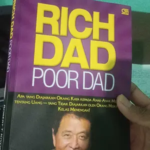 Buku Rich Dad Poor Dad - Robert T. Kiyosaki (Bahasa Indonesia) anak psychology