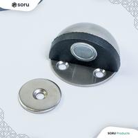 Gambar SORU - Penahan Pintu - Semi Circle Magnetic Door Stopper - Ganjalan Pintu Stainless Steel dari Soru Indonesia Kota Bandung 3 Tokopedia