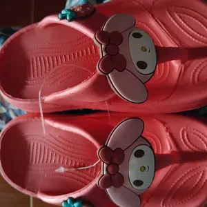 SC - Sandal Jepit Eva Hias My Melody Super Keren Kekinian - HARUS UPSIZE / NAIK UKURAN