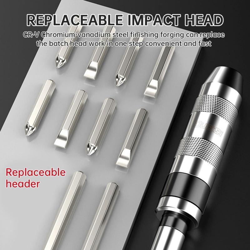 Product Introduction of 13Pcs/set Chrome Vanadium Steel Impact Screwdriver Set Household Electric ScrewdriverCordless Screwdriver Impact Driver 50