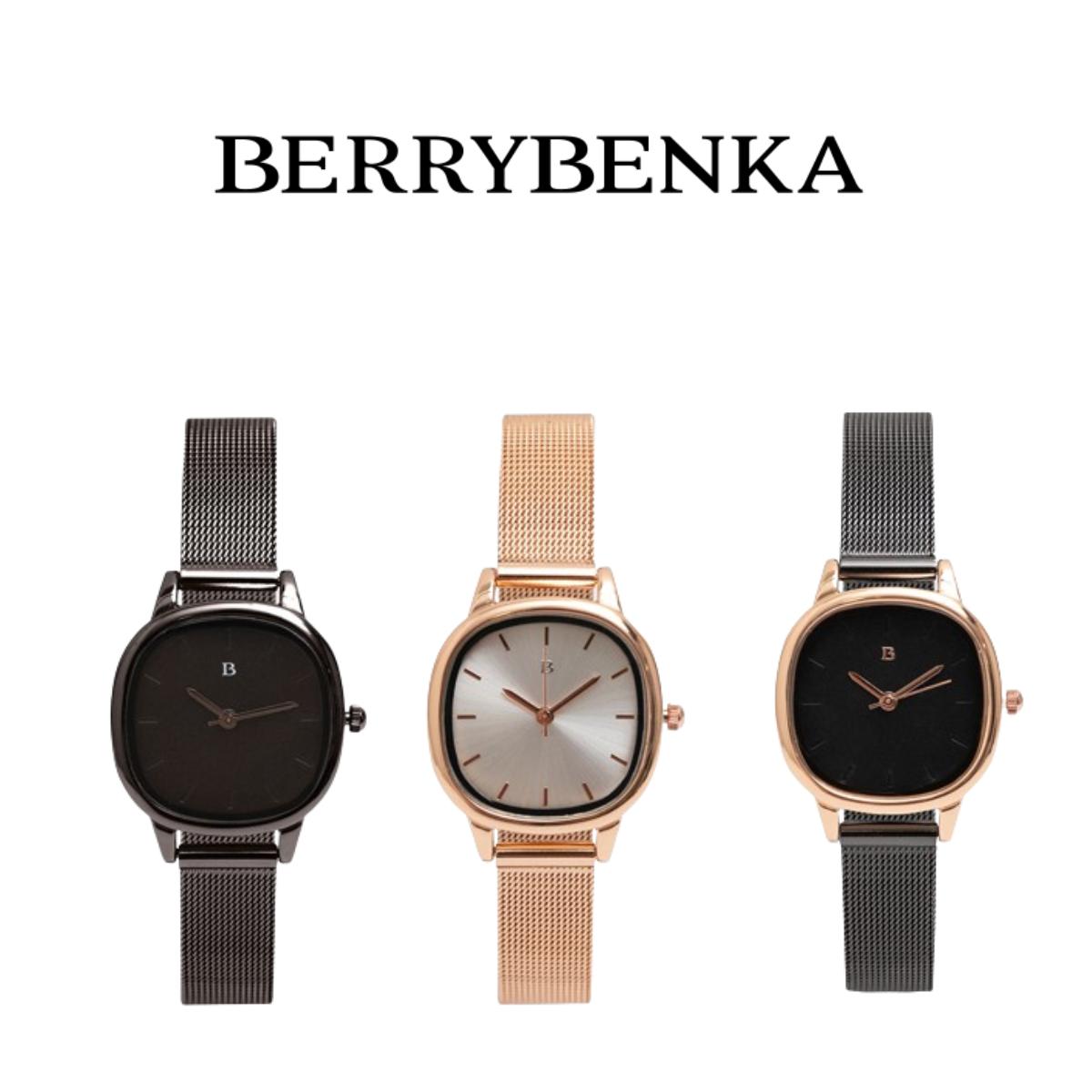 Berrybenka - Jam Tangan Wanita Elegan Mewah Sofia Utisha Square