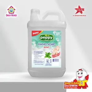 Hand Soap Sabun Cuci Tangan Peppy Kemasan Jerigen 5 Liter
