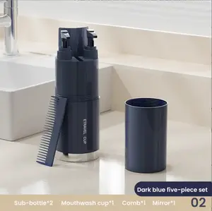 8 in 1 set Travel Toiletries Kit Portable Praktis - Perlengkapan Kamar Mandi Portabel Termurah Lengkap (8 in 1)