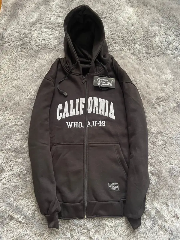 Jaket Hoodie WHO.AU Zipper California Premium Quality Unisex 7