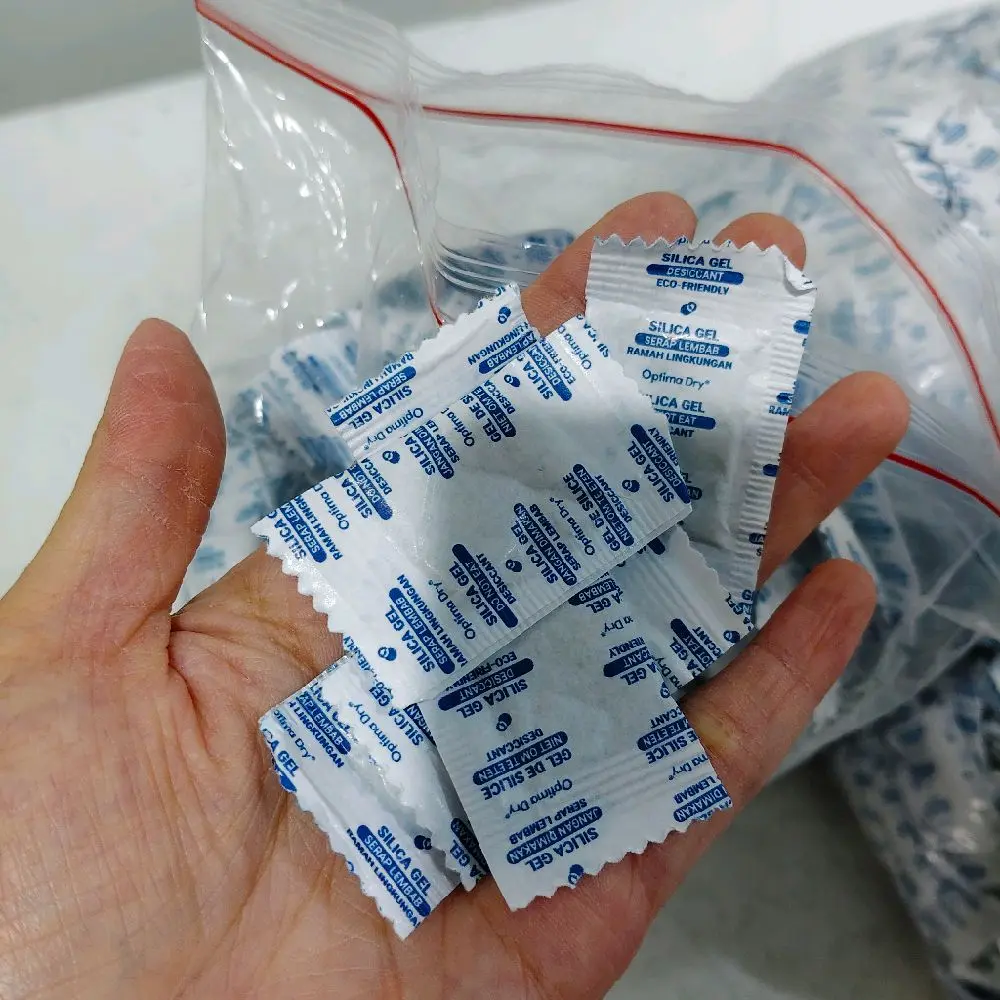 SILICA GEL FOOD GRADE NATURAL ALAMI 1 GR - PER 50 PCS