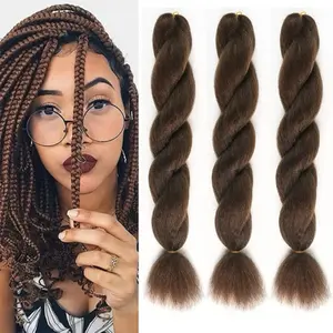 REHANA HAIR Rambut Sambung Sulam Rambut Sambung Extra Volume Rambut Sambung Kinky Straight Rambut Sulam Rambut Anyam Braiding Hair Extension