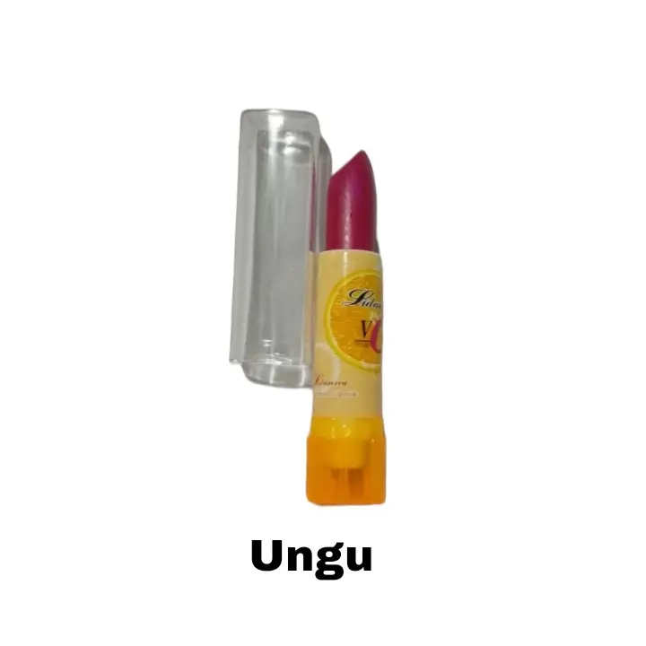 Lipstik Lidanxiu Vitamin C Bibir Lipstick Kosmetik Waterproof 8