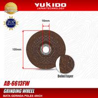 Gambar Yukido Batu Poles Gerinda 4INC / Grinding Wheel Yukido AB-6613FW dari PT. YUKIDO POWER TEKNIK Kab. Tangerang 2 Tokopedia
