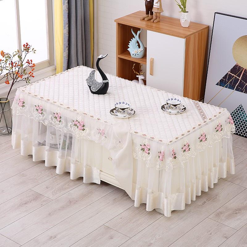 Taplak Meja Renda 55x110x40cm - Rectangle Lace Tablecloth Table Runner - Taplak Meja 1