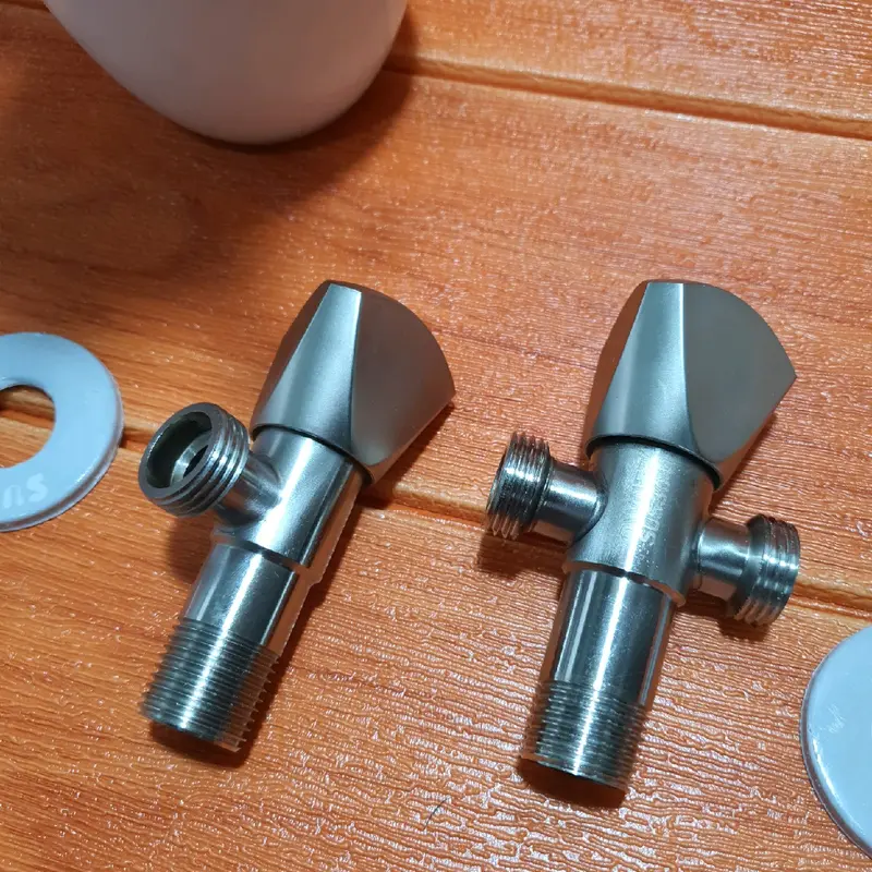 STOP KRAN STAINLESS SUS 304 ANTI KARAT SINGLE DOUBLE 1