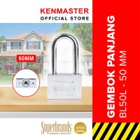 Gambar Kenmaster Gembok BL50L - 50L - GBPA044 - BL50 dari Kenmaster Official Store Kota Administrasi Jakarta Utara 1 Tokopedia