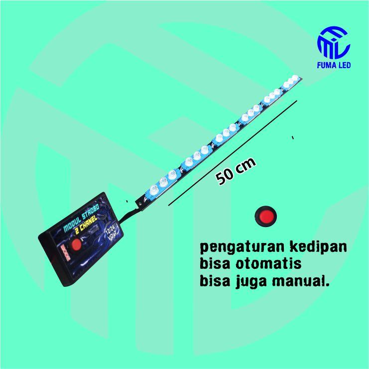 LAMPU LIGHTBAR 50CM , LAMPU ROTATOR , LAMPU Kendaraan 2
