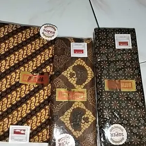 paket hemat isi 3pcs kain batik jarik cap batik garut asli pekalongan, kemeja, pasca Ibu melahirkan, bawahan kebaya, seragam Sarung Pria batik parang