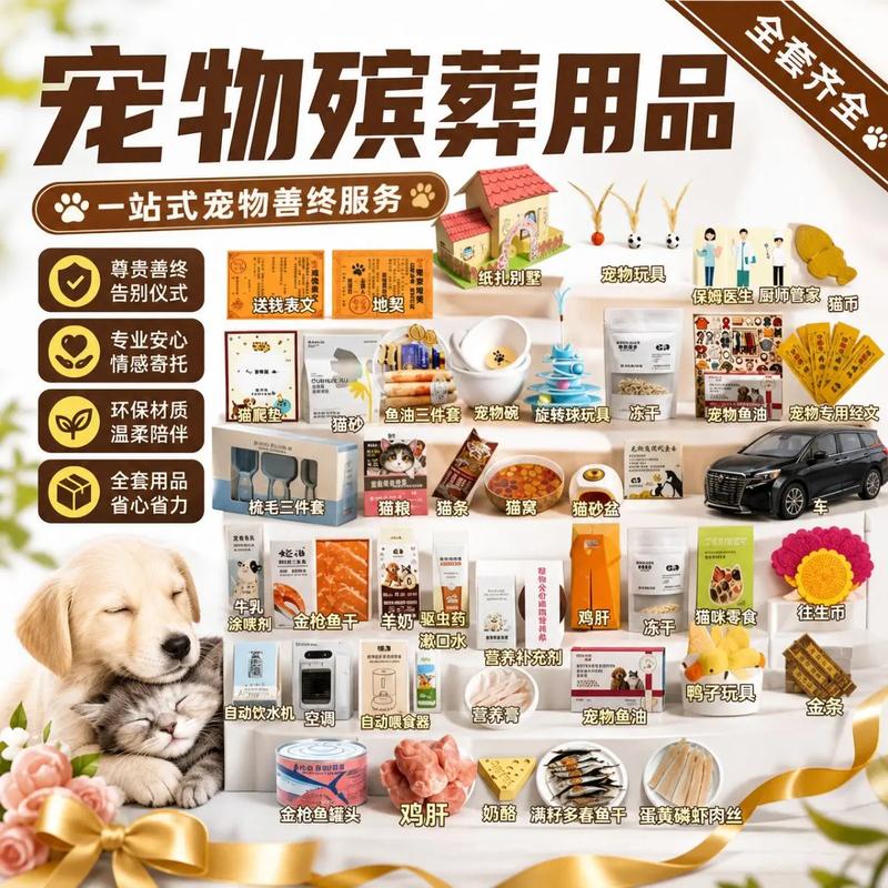 Gói dịch vụ hỏa táng thú cưng độc quyền, vật dụng tang lễ cho thú cưng, mèo và…