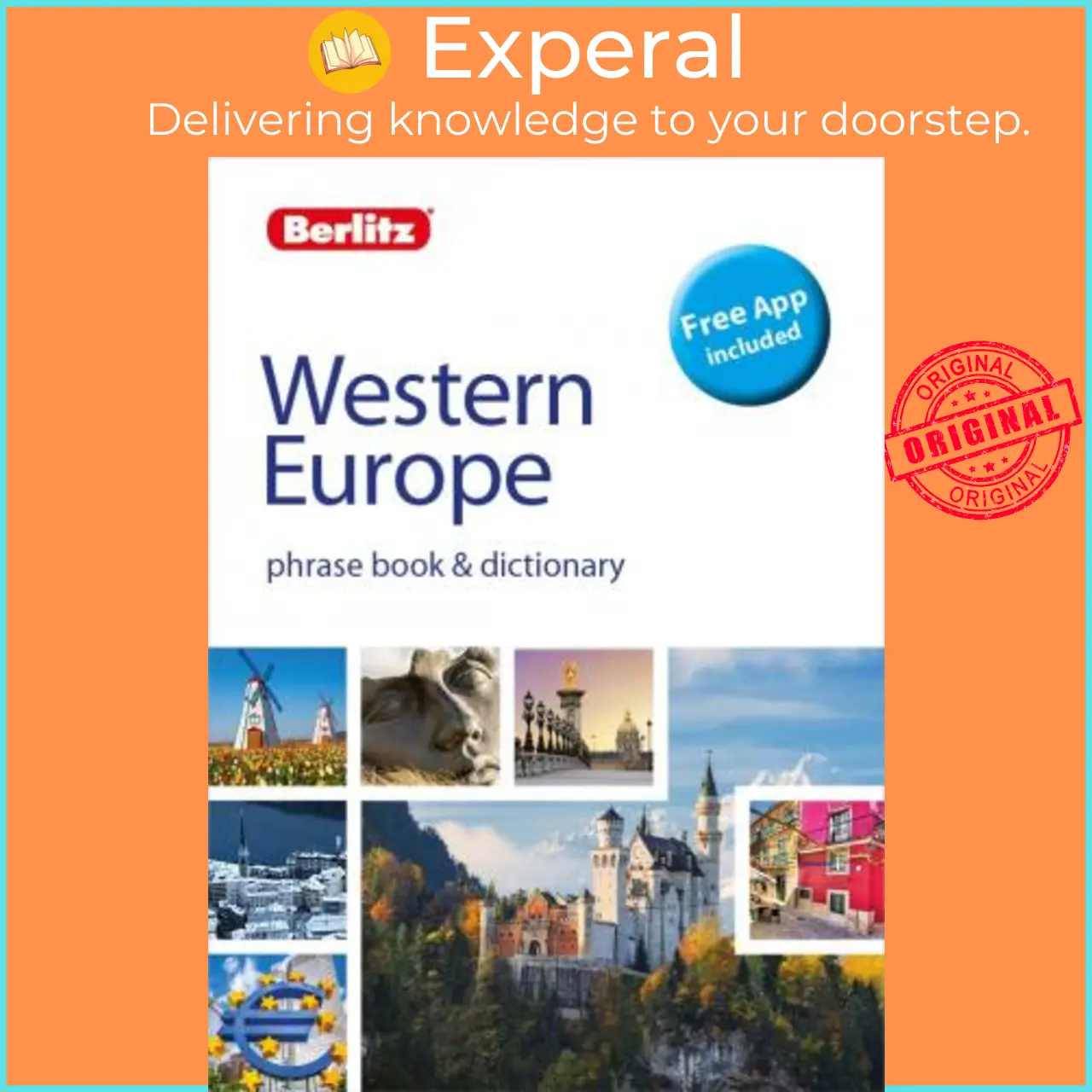 Berlitz Phrase Book & Dictionary Western Europe (Bilingual dictionary) by Berlitz Publishing (UK edition, paperback) - 9781780045191