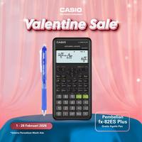 Gambar Casio Scientific Calculator FX-82ES Plus - Plastic [Kalkulator] [Plastik] [Buku] [Matematika] [Fisika] [Kimia] - BLACK dari CASIO Calculator Kota Administrasi Jakarta Pusat 1 Tokopedia