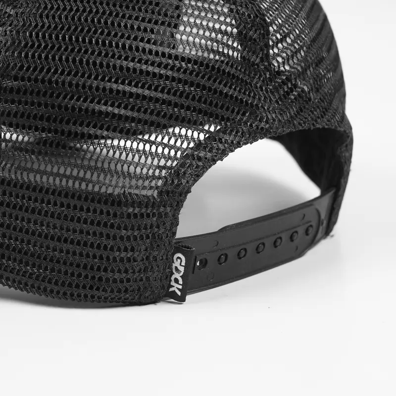 GDCK Hat Black ARAKER / Trucker Caps Topi Jaring katun Bordir 6
