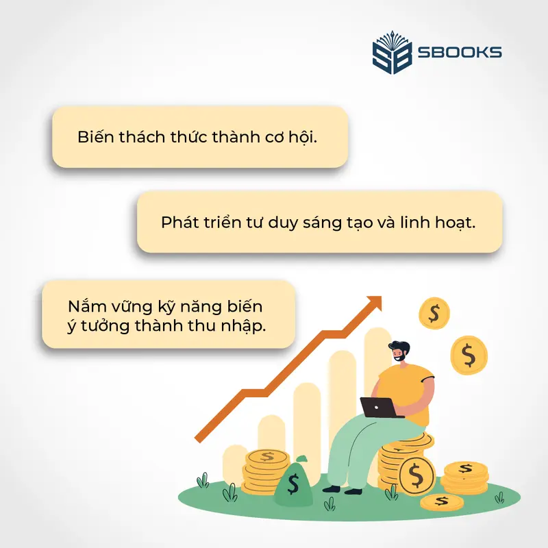 Sách - Combo 4 Cuốn : Tư Duy Ngược + Tư Duy Mở + Biến Mọi Thứ Thành Tiền (Quyển 1 + 2) 4