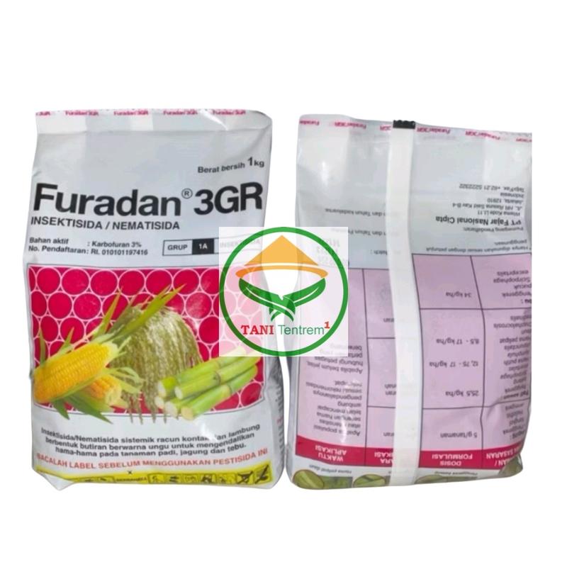 Furadan 3Gr Insektisida Nematisida Kemasan Pabrik 1kg - Pengendali Hama ...