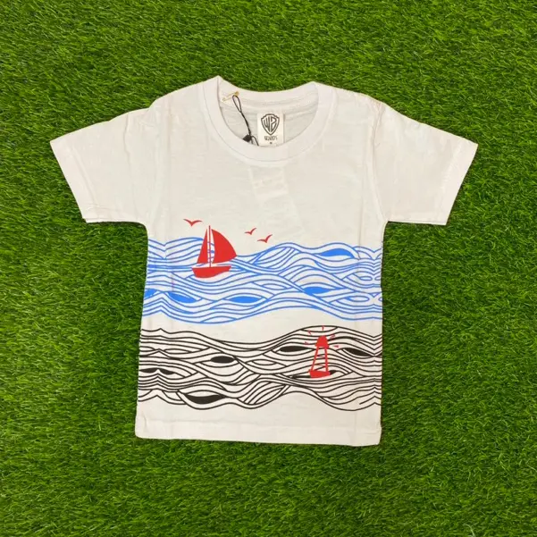 W2KIDS - LAUT TEES KATUN 24s KAOS ANAK UMUR 1-5 TAHUN T SHIRT KAOS COMBED 1