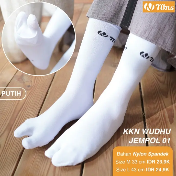 KAOS KAKI NIBRAS KKN WUDHU JEMPOL 001 3