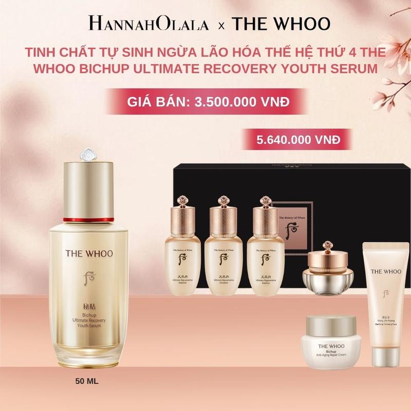 Tinh chất tự sinh chống lão hóa thế hệ thứ 4 THE WHOO Bichup Ultimate Recovery Y