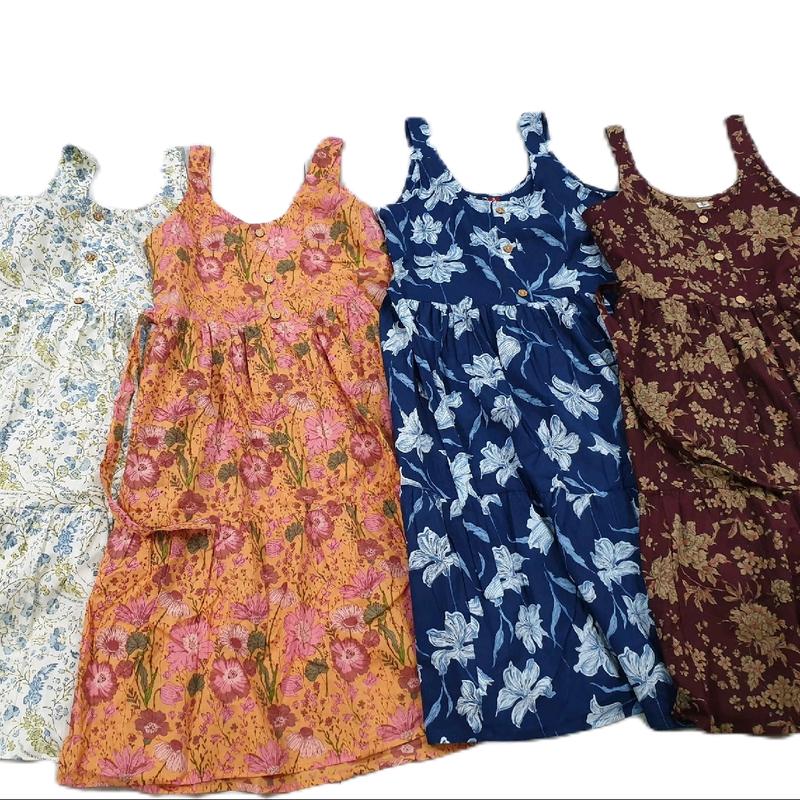 summer sleeveless pure cotton short dress - TikTok Shop Malaysia