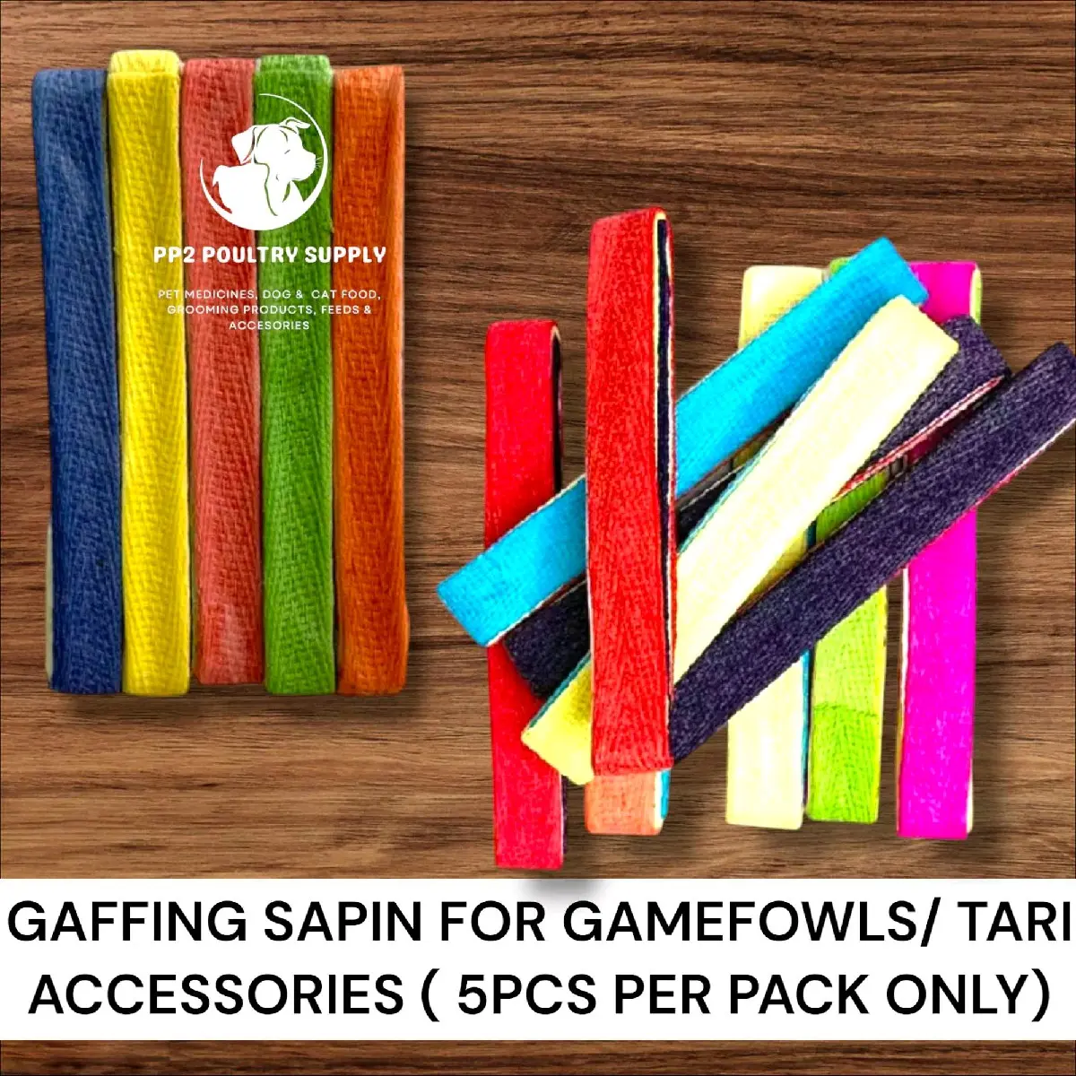 GAFFING SAPIN BIBBID FOR GAMEFOWLS ACCESSORIES (5 pcs pack only)